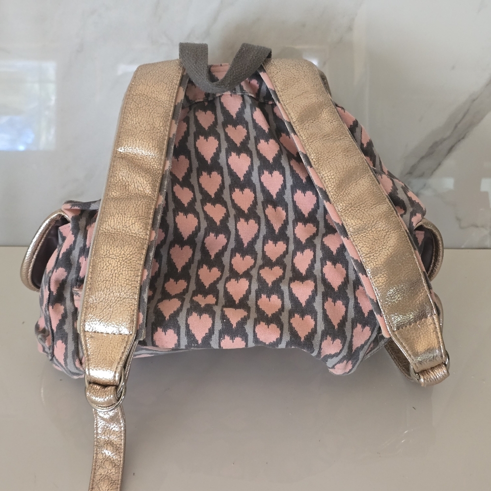 Candie's | Pink Heart Pattern Backpack - Picture 6 of 10